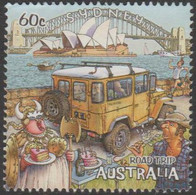 AUSTRALIA - USED 2013 60c Road Trip Australia - Sydney, New South Wales - Harbour Bridge, Opera House - Motor Vehicle - Used Stamps