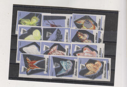 YUGOSLAVIA  Vintage Matchbox Labels Nice Set Fauna Butterfly - Zündholzschachteletiketten