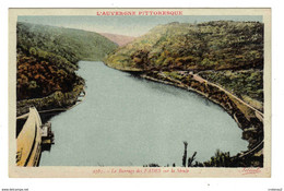 63 Le Barrage Des FADES Sur La Sioule Vers Manzat N°2783 édition Idéal L'Auvergne Pittoresque VOIR DOS - Manzat