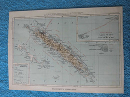 Nouvelle Calédonie : Deux Cartes Géographiques Anciennes - Carte Geographique