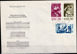 DDR GDR RDA - Vermisste Gemälde (MiNr: 1286+1289/90) 1967 - FDC 1 - 1950-1970