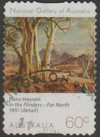 AUSTRALIA - DIE-CUT- USED 2013 60c National Gallery Paintings - Hans Heysen - Used Stamps