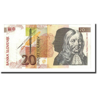 Billet, Slovénie, 20 Tolarjev, 1992-01-15, KM:12a, NEUF - Slovénie