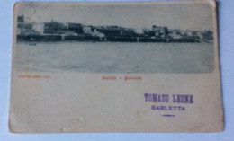 OLD POSTCARD ITALIA  Italy Puglia > Barletta TOMASO LEONE  FOTOTIPIA LOPEZ - BARI CARTOLINA USATA 1901 - Barletta