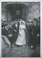 JOHNNY HALLYDAY Et SYLVIE VARTAN ( Format 21X30 ) MARIAGE A LOCONVILLE - Artisti