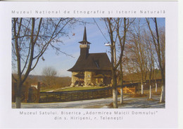 2021 , Moldova , National Museum Of Ethnography And Natural History, Village Museum Church , Postcard - Moldavie