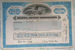 AZIONE GENERAL MOTORS CORPORATION PHILADELPHIA USA 1983 BOND EQUITY - Automovilismo