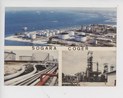 Gavon - Port Gentil : SOGARA-COGER Vue Générale Usine Raffinage, Réservoirs De Stockage, Usine (multivues) - Gabon