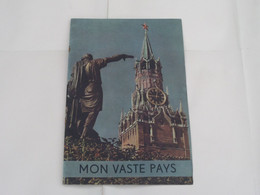 MON VASTE PAYS - Film U.R.S.S. > Documentaire De L'Union Soviétique ( Voir Photos Pour Detail ) Format 20 X 30 Cm.! - Zeitschriften