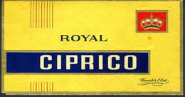 Etiquette De Boîte à Cigares   ROYAL CIPRICO  VANDER ELST - Etiquetas