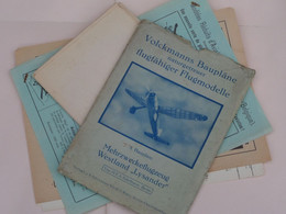 Mehrzweckeflugzeug WESTLAND " LYSANDER " ( Bauplan ) Volckmanns Baupläne ( See Photos ) + Doku 1938 ! - Airplanes & Helicopters