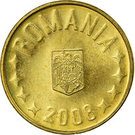 Monnaie, Roumanie, Ban, 2008, TTB, Brass Plated Steel, KM:189 - Roumanie