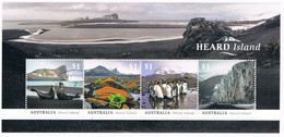 AUSTRALIA • 2017 • Heard Island - Minisheet • Commercially Used - Used Stamps