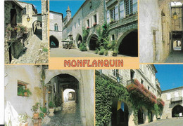 47 MONTFLANQUIN MULTIVUES BASTIDE DU XIIIEME + BEAU VILLAGE DE FRANCE - Monflanquin