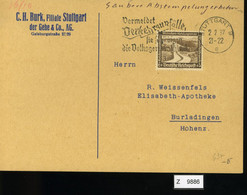 Deutsches Reich, Postkarte Mit SST Verkehrsunfälle, 1937 - Stamped Stationery
