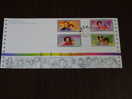 Hong Kong 2001 Movie Stars II FDC VF - FDC