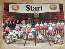 Card Team Amstel Bier - 1982 - Cycling - Cyclisme - Ciclismo - Wielrennen - Radsport