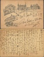 Ansichtskarte Aachen MB Lousberg, Belvedere, Kurhaus 1919 - Aachen