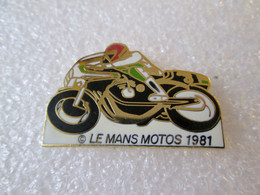 TOP PIN'S   LE MANS  MOTO   1981   Email Grand Feu  EMC - Motorräder