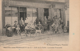 62 - NEUVILLE-SOUS-MONTREUIL - CAFE DE LA GAIETE - LOCARDEL-FRENNELET - Otros Municipios