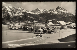 Wintersportplatz Tannheim / Tirol / Rotflüh Und Gimpel - 1961 Gelaufen  - Sonderstempel Tannheim - Tannheim