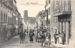 29-DOUARNENEZ- LA RUE JEAN BART- L'HÔTEL DU COMMERCE - Douarnenez