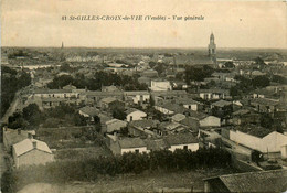 St Gilles Croix De Vie * Vue Générale Et Panorama Du Village - Saint Gilles Croix De Vie