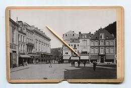 SPA : Photographie Vers 1880-1900 : Place Pierre Le Grand Et Le Casino, Photo Foto, Province De Liège - Old (before 1900)