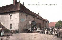 25 - Doubs - BOLANDOZ - Grande Rue, Epicerie Mille - Non Classés