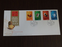 Hong Kong 2005 Year Of The Rooster FDC VF - FDC