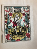 Image Pieuse Canivet * Holy Card * XVIIème ? XVIIIème ? * Ecce Homo - Religion & Esotérisme