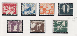 Rusland Jaar 1922 Zwangspendenmarken  1/7 Volledige Set + 1 Ongetande Zegel - Other & Unclassified