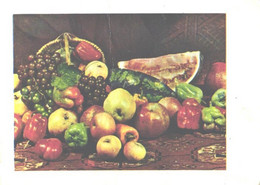 Watermelon, Apples, Grapes, Tomatoes, Fieldpost, 1957 - Recettes (cuisine)