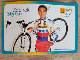 Card Zdenek Stybar - Team Telenet-Fidea - 2009 - National Champion - Cycling - Cyclisme - Ciclismo - Wielrennen - Radsport