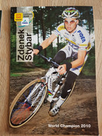 Card Zdenek Stybar - Team Telenet-Fidea - 2010 - World Champion - Cycling - Cyclisme - Ciclismo - Wielrennen - Radsport