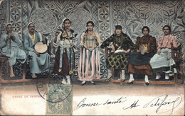 YT 111 Blanc CAD Port Saïd Egypte 21 9 06 Bureau Français CPA Danse De Ventre Dos Maritime Cachet Paquebot - Storia Postale