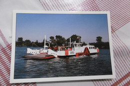 D 13 - Sainte Marie De La Mer - La Camargue - Traversée Du Petit Rhône Avec Le Bac Du Sauvage 3 Martigues - Saintes Maries De La Mer