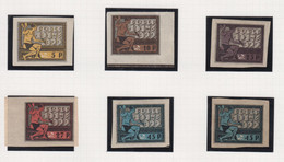 Rusland Jaar 1922 Michel-cat. 195x/199x+199y - Other & Unclassified