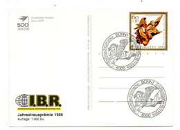 Allemagne -- 1989 -- Beau  Timbre Sur Document ..beau Cachet Ange   BONN1...............à Saisir - Briefe U. Dokumente