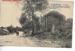 LA CHAPELLE  Ardennes  La Mairie Guerre 14 18    .AB - Autres Communes