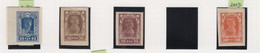 Rusland Jaar 1922 Michel-cat. 208B/211B - Other & Unclassified