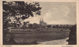 CPA XANTEN -Totalansicht - Obliteration Postes Militaires 1922 - Soldat Villes Auguste - Xanten