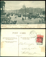 Great Britain Postcard Manchester Piccadilly And Royal Infirmary To Westzaan Netherlands - Manchester