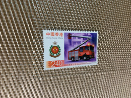 Hong Kong Stamp Fire Engine MNH - Neufs