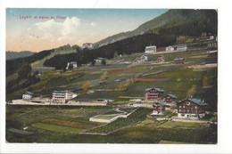 30146 - Leysin Et Station Du Village 1918 - VD Vaud
