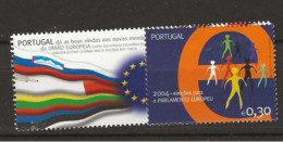 2004 MNH Portugal, Mi 2816-17  Postfris** - Nuevos