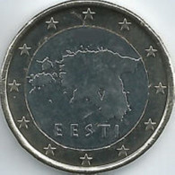 Estland  2011   1 Euro  Deze Munt Komt Uit De Rol    UNC Du Rouleaux  !!!!! - Estland