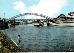 Pont Ste Maxence * Le Pont Sur L'oise * Péniche * Pêche à La Ligne - Pont Sainte Maxence
