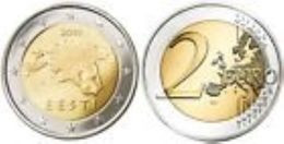 Estland  2011   2 Euro  Deze Munt Komt Uit De Rol    UNC Du Rouleaux  !!!!! - Estonia