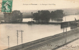 VERNON : LE BARRAGE DE PORT VILLEZ - Vernon